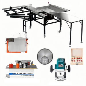<strong>Multi</strong> <strong>Function</strong> Woodworking Machine Wj600 Motor Sliding Miter Saw <strong>Table</strong> Saw for Woodworking Wood Saw Machines - Product Image 1
