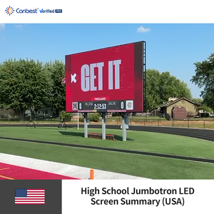 Canbest Apro p5.7 5.7mm 9600x5760mm 31.5x 18.9ft quảng cáo ngoài trời biển quảng cáo dẫn màn hình cho trường trung học jumbotron trong USA - Product Image 4