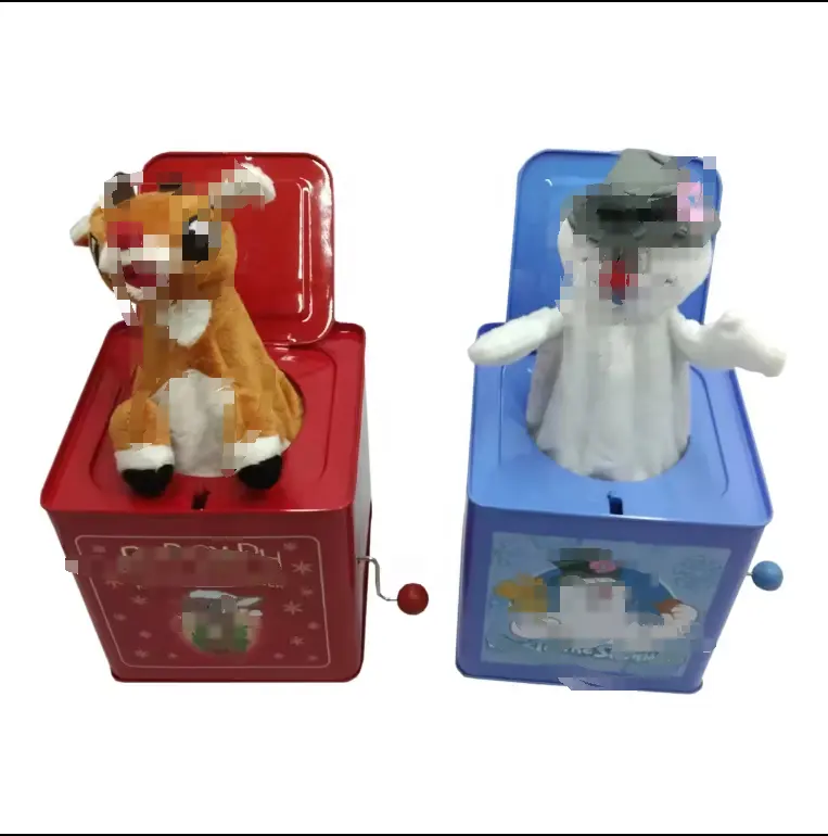 Anpassen Die Pop-Out-Puppen kommission maßge schneiderte Jack in der Box Spielzeug Weihnachts geschenke 2014