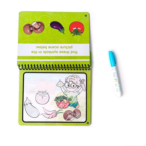 Fabrika çıkış boyama kitap baskı diğer eğitici oyuncaklar çocuklar için çizim kitabı sihirli su doodle kitap - Product Image 2