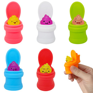 Hot Selling Creative Venting Squeezing Toilet Poop Prank New and Unique Toys Decompression Venting Squeezing <strong>Fun</strong> - Product Image 6