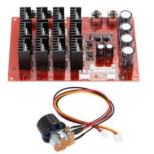 DC 10-50V 60A controllo della velocità del motore PWM HHO RC Controller 12V 24V 3000W MAX - Product Image 5