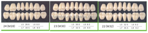 Hoge Kwaliteit Tandheelkundige Acrylhars Tanden Posterieure Twee Lagen Synthetische Hars Tanden - Product Image 3
