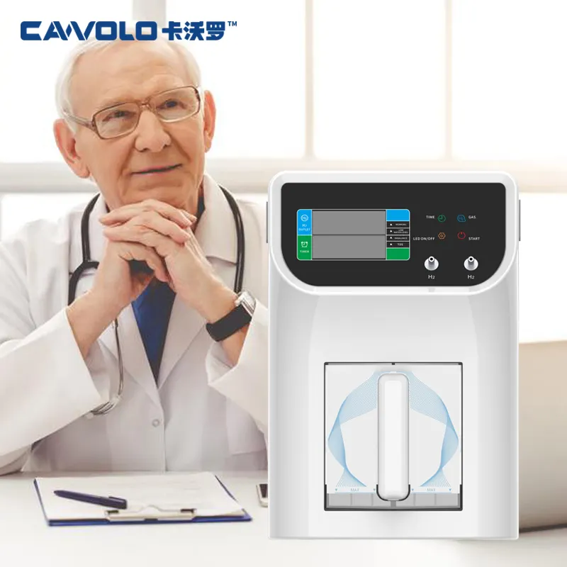 Cawolo हाइड्रोजन साँस लेना मशीन साँस लेने में 600ml हाइड्रोजन इनहेलर सुधार मानव उन्मुक्ति h2