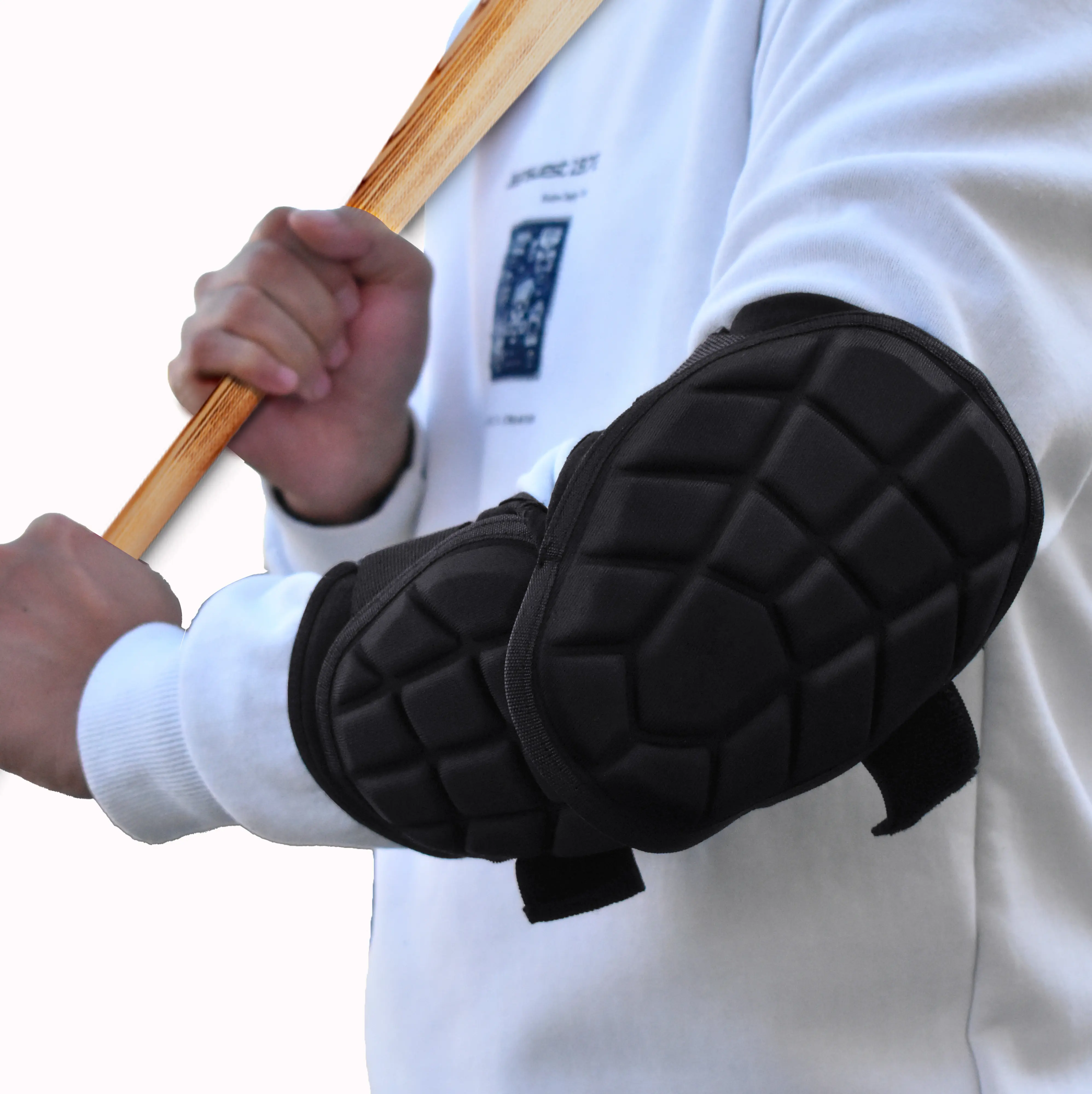 Benutzer definiertes Logo Baseball Arm Pad Verstellbarer Softball Ellbogens chutz Baseball Ellbogens chützer Batters Batting Baseball Elbow Guard