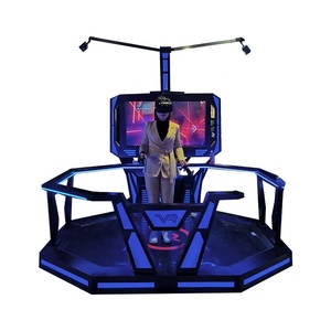 XSJ indoor große vr-spielkonsole gewehrkampf schießen <span class=keywords><strong>game</strong></span> park 360 grad vr simulator maschine spiele plattform - Product Image 5