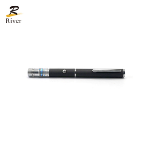 नीले प्रकाश के साथ कलम स्टार लाइट Penlight डॉक्टर नर्स चिकित्सा पोर्टेबल धातु बटन बैटरी परीक्षण कलम मशाल - Product Image 1