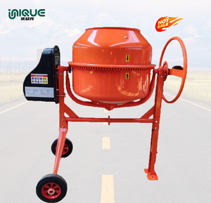 เครื่องผสมปูน120L ไฟฟ้า/เบนซินขนาดเล็กเครื่องผสมคอนกรีตสภาพใหม่ความจุในการชาร์จปล่อยคอนกรีตด้วยตนเองเครื่องผสมคอนกรีตขนาดเล็ก - Product Image 1