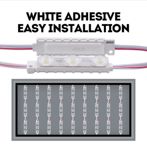 IP68 LED สีขาวกันน้ำ DC 12V 3LED SMD โมดูล1W 7000K สีเดียวรับประกัน5ปีสำหรับการใช้แสง - Product Image 5