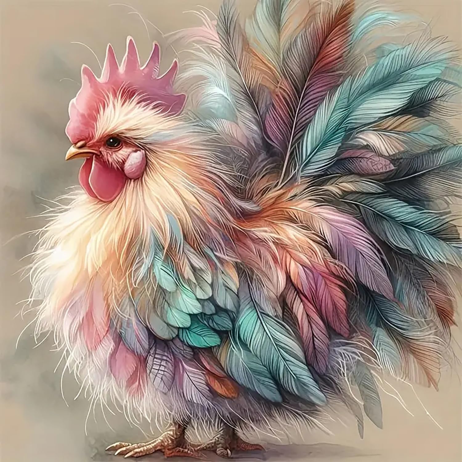 Coq pastel