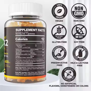 Energieverhogende Vitamine K2 D3 Gummies Supplement Voor De Gezondheid - Product Image 5