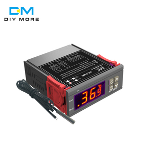 STC-1000 pantalla LCD Digital termostato de Control de la temperatura termómetro Thermo controlador con Sensor NTC AC 110-220V 10A