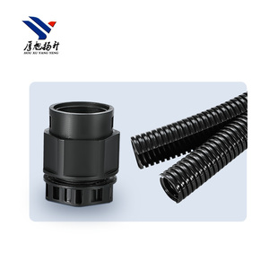 Easy Assembly <strong>Two</strong> Layer Double Split Plastic Electrical Corrugated PP PA <strong>Flexible</strong> <strong>Conduit</strong> for Wind Power