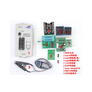 RT809F RT809 USB-Programmierer 8 Adapter Sop8-Adapter LCD-Fernseher Universal intelligenter USB-Programmierer Laptop BIOS-Brenner Hohe Geschwindigkeit