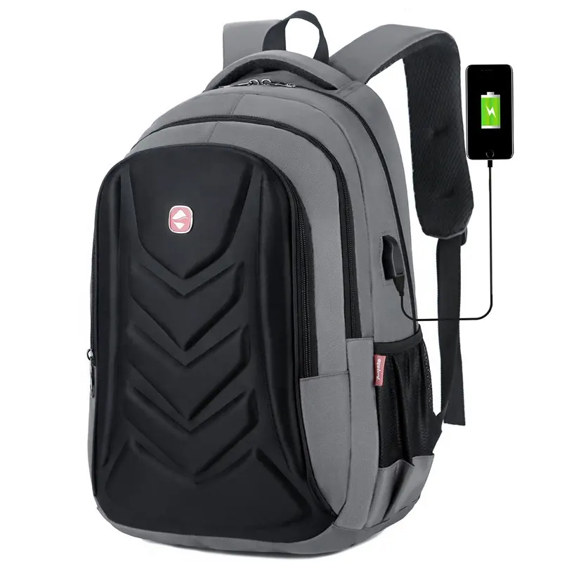 حقائب مدرسية للسفر بشعار مخصص بالجملة سعة كبيرة حقيبة كمبيوتر محمول ذكية USB حقيبة ظهر أخرى للرجال حقيبة ظهر للسفر