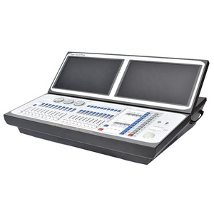 Consola de iluminación táctil Tiger de pantalla dual Dmx Tiger Touch 2 pantalla controlador Dmx pantalla Lcd Titan Tiger Touch controlador Dmx
