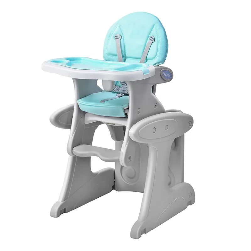 4 in 1 seggiolone per l'alimentazione del bambino babyhochstuhl silla de comer para bebes tavolo da pranzo e sedia