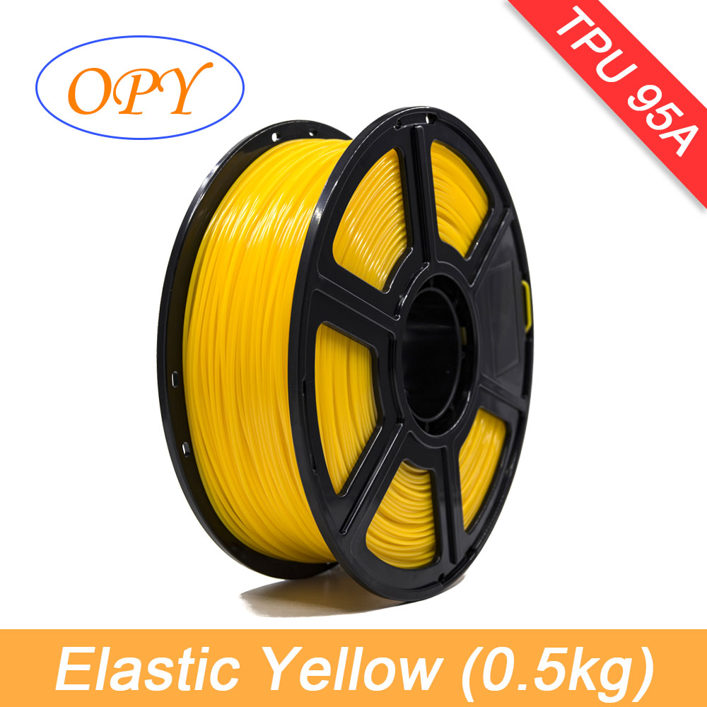 (0.5kg/roll) TPU 95A Yellow 1.75mm