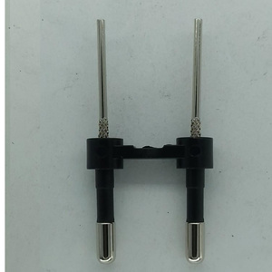 2 Pin European <span class=keywords><strong>Plug</strong></span> Insert 2.5 Terminal <span class=keywords><strong>Plug</strong></span> for Extension Lead the Extended <span class=keywords><strong>Plug</strong></span> Pin est inséré dans le chargeur Circuit Board - Product Image 2