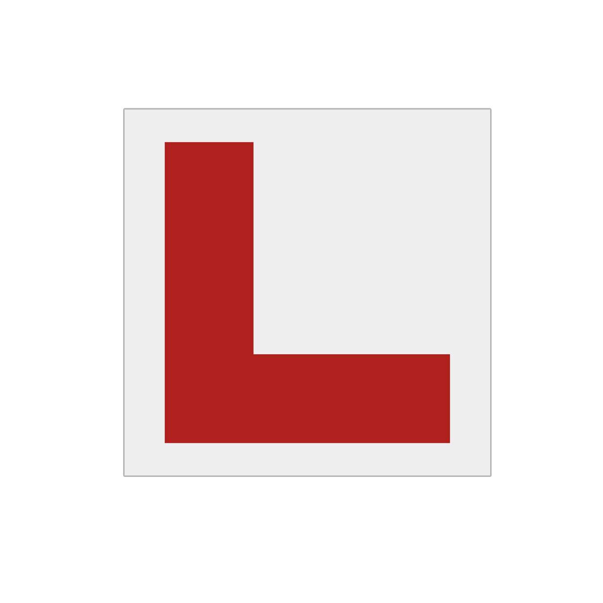 (Adhesive) L text