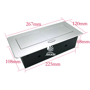 美国办公室隐藏欧洲插座弹出电源 usb 插座桌面桌面插座 - Product Image 2