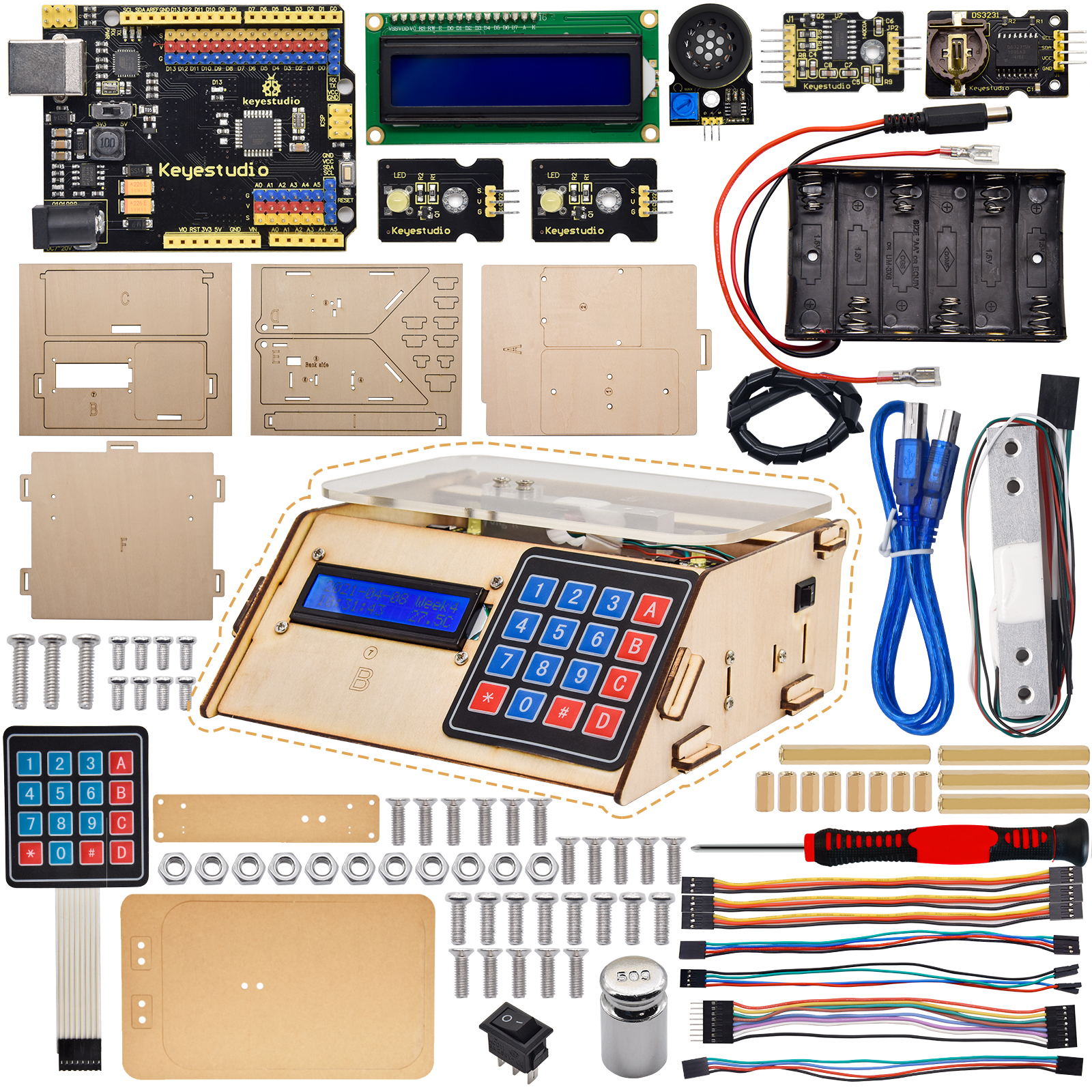 Kit de balance électronique à monter soi-même KS0345