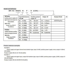 Hochwertiger 0-10V 4-20mA isolierter analoger Signal wandler Aus gezeichneter Conditioner-Sensor für die SPS-Programmierung - Product Image 5
