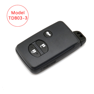 คีย์ Tdb03-3 3ปุ่มอเนกประสงค์สำหรับโตโยต้าสมาร์ทคีย์คีย์ชุด4D ชิปสากล - Product Image 1