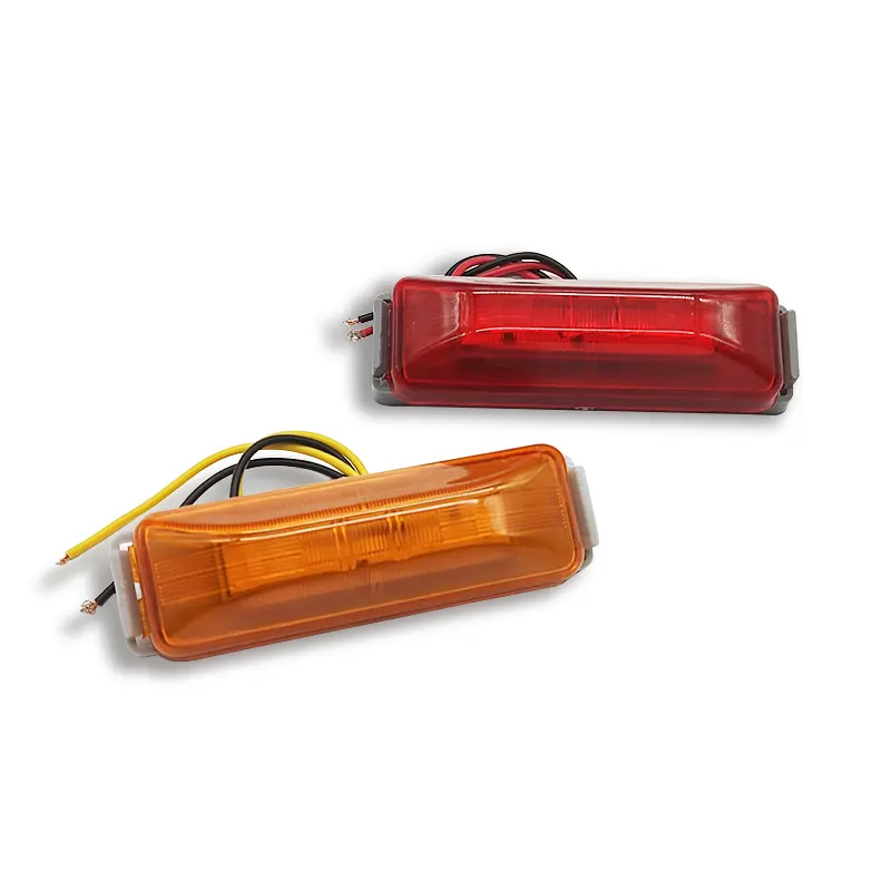 6 pz/set 12v rosso ambra marine barca camion laterale arco segnale luci led