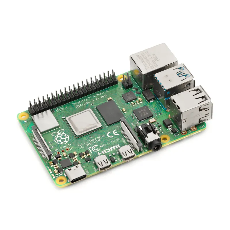 Original 4 Modelo B(4GB) Raspberry Pi 4ª Generación Python Programación Linux Placa DE DESARROLLO componentes electrónicos