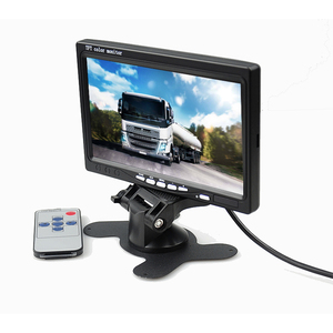 Monitor de respaldo en el tablero del vehículo, pantalla LCD TFT a color digital HD de 7 "para automóvil con 4 entradas de video para cámara Mdvr - Product Image 2