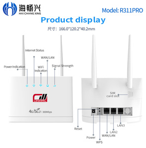 Düşük fiyat ile HCX R311 Pro wi-fi yönlendirici çift bantlı yönlendirici cpe yönlendirici fabrika doğrudan yüksek kaliteli - Product Image 3