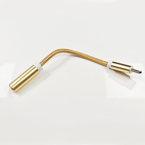 Tipo C auricolare cavo Audio adattatore tipo-C a 3.5mm auricolare auricolare Audio Aux adattatore per samsung S10 - Product Image 4