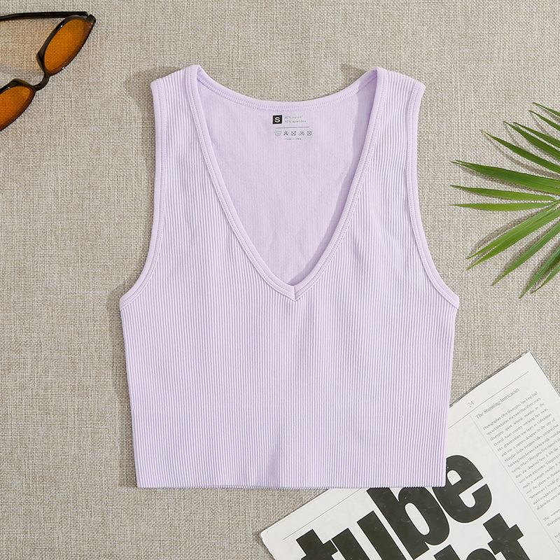 Ribbed tank top 04