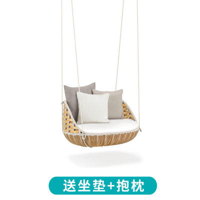 Single person hanging basket-yellow