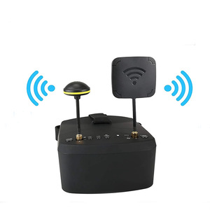 LS-800D Video gözlüğü 5.8G, 40CH görüntü aktarımı ve 5 inç DVR kayıtları FPV uzaktan kumandası alır. - Product Image 5