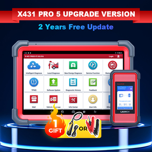 X431 PRO5 PRO 5 çift yönlü teşhis kodlama aracı artı X-PROG 3 GIII Immobilizer anahtar programcı
