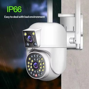 HD 4K Lente dual WiFi Exterior PTZ Cámara IP Seguimiento automático Resolución de 4MP Seguridad para el hogar NVR Opciones de almacenamiento de datos - Product Image 3