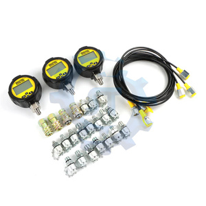 Bộ kiểm tra áp suất thủy lực kỹ thuật số 70MPa 2Gauge 16mpa1gauge 22 khớp nối thử nghiệm 3 ống thử nghiệm cho máy xúc Sâu Bướm - Product Image 4