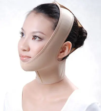 Hot sale skin friendly double chin mask thin face bandage facial lifting mask lifting band