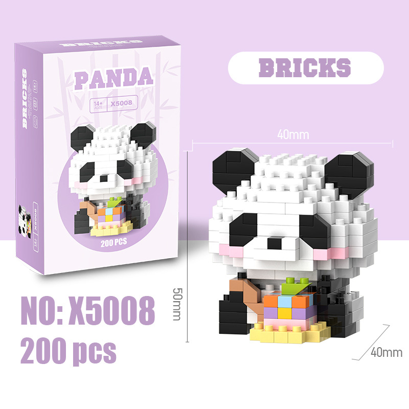 pastel de panda