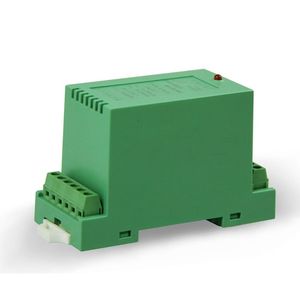 Carril DIN 24VDC 1 entrada 2 salidas Distribuidor de señal analógica 0-5V/10V/4-20mA Convertidor aislador de doble canal 3000V Programación PLC