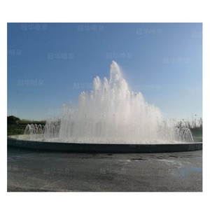 Kleiner Springbrunnen im Freien mit LED-Bunte Beleuchtung Multimedia-Programms teuerung aus Edelstahl für Pool-Tanzmusik-und Garten dekor - Product Image 4