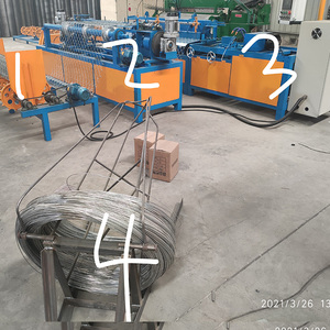 Fabrik Maschendraht zaun Diamant netz Mesh Making Farming Machine Maschinen Metallzaun Maschine Lieferant - Product Image 2