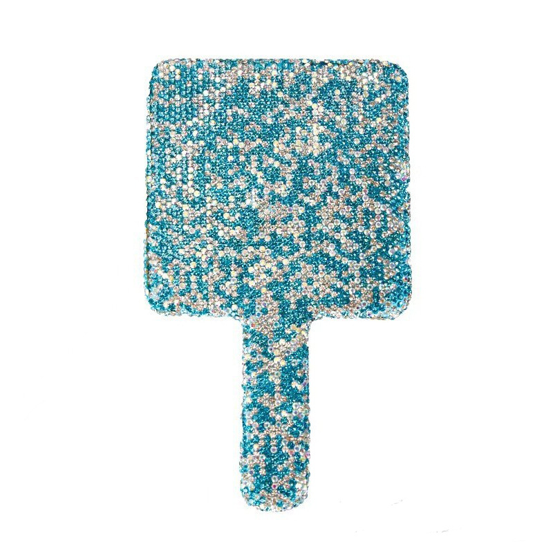 Carré, bleu