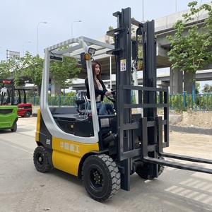 Small Electric High-Lift Forklift with 6m Hydraulic <strong>Stack</strong> AC Motor Power Source for Construction Four-Wheel Loading &amp; <strong>Unloading</strong> - Product Image 3