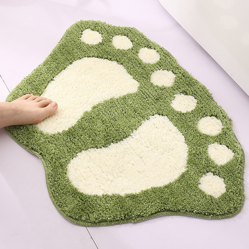 Pieds floqués - Vert