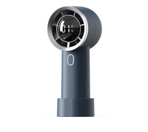 Mini portátil práctico Led mensaje personalizado batería ventilador programable Led pantalla ventilador eléctrico de mano