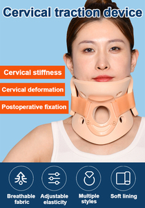 वयस्क आर्थोपेडिक पुनर्वास चिकित्सा गर्दन समर्थन के लिए गर्भाशय ग्रीवा कॉलर ट्रैक्टर की आपूर्ति करता है - Product Image 2