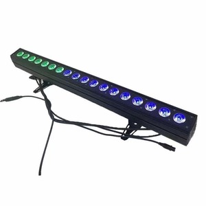 WILEED sahne ışık 18x10w Led piksel çubuk yıkama RGBW led düz Bar duvar yıkayıcı ışık bireysel piksel kontrol yıkama çubuğu doğrusal - Product Image 3